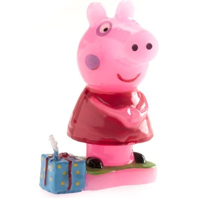 Dekora Свещ за рожден ден - Pig Peppa 8см