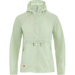 Fjällräven Дамско ветрозащитно яке Fjällräven Women's High Coast Wind Hoodie Windproof jacket - Soft Jade - размер XL (118-0441-0215)