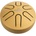 Shamann Mini drum 3'' 6 notes A5-pentatonic Gold Tongue Drum (MN6-3GOLD)