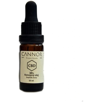 Cannor CBD Konopný olej 10% 10 ml