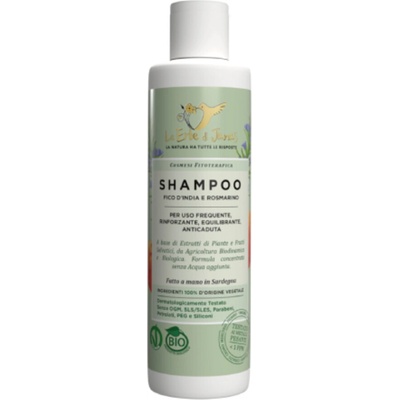 Le Erbe di Janas šampón opuncia a rozmarín 150 ml