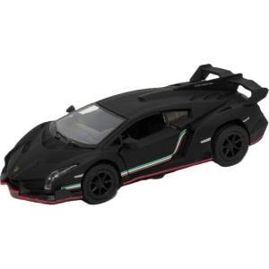 Kinsmart Метална количка Kinsmart - Lamborghini Veneno, 1: 36, черна (58129)