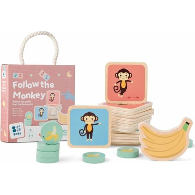 BS Toys Po stopách opičky, pohybová hra