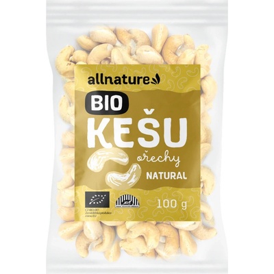 Allnature Kešu jádra BIO 100 g