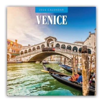 Browntrout Verlags GmbH Venice - Venedig 2026 - 16-Monatskalender | Red Robin Publishing Ltd