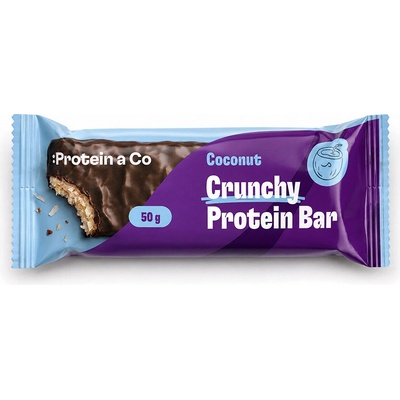 Protein a Co Crunchy proteínová tyčinka 50 g