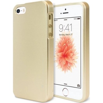 Pouzdro Jelly Case Apple iPhone 5C zlaté