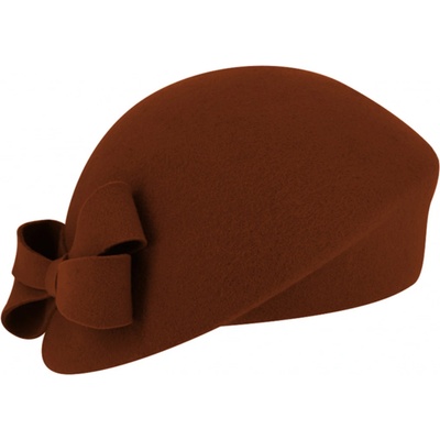 Fiebig Headwear since 1903 Dámská plstěná lodička hnědá