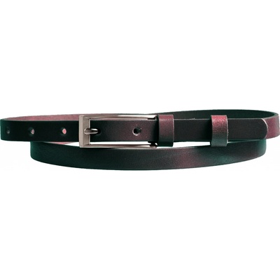 Penny Belts dámský kožený opasek 15-1-04 tmavě hnědý
