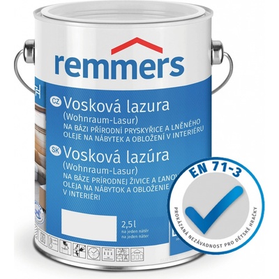 Remmers Vosková lazúra 2,5 l Antikgrau