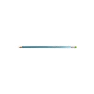 Stabilo Pencil 160 šesťhranná s gumou HB oilgreen