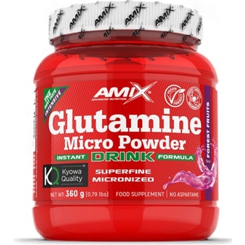 Amix Nutrition Glutamine Micro Powder Drink | Instant Formula [360 грама] Неовкусен