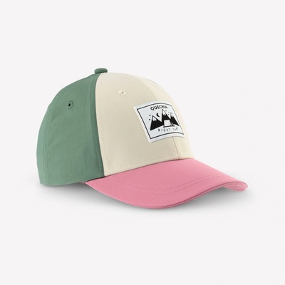 QUECHUA MH100 Kid ružovo-zelená