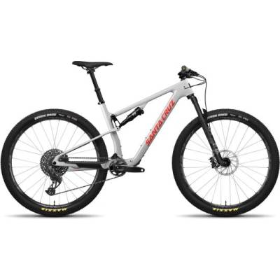 Велосипед santa cruz blur 4 c 29 gx1 axs tr матов сребрист lg