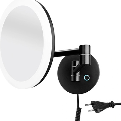 Nimco ZK 20265 90 kosmetické LED zrcátko černé