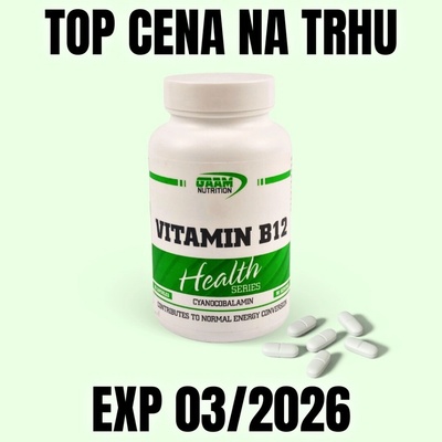 GAAM Vitamin B12 90 kapslí