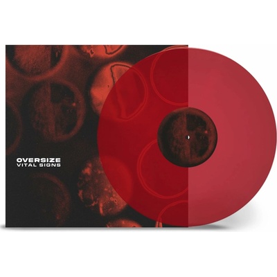 Oversize - Vital Signs Transparent Red Vinyl LP