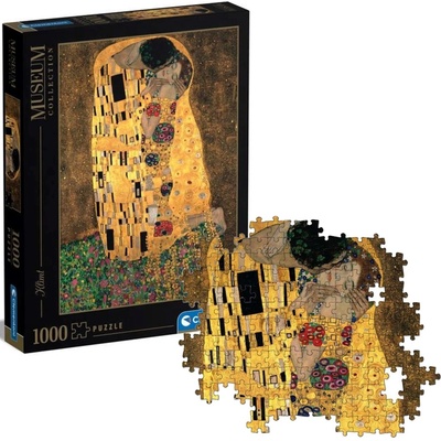 CLEMENTONI Museum Collection: Polibek 1000 dílků