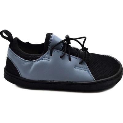 PEgres detské barefoot topánky BF 53 0.1 svetlomodrá čierna