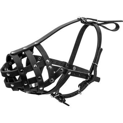 COLLAR Kožený náhubok pre psa malý boxer