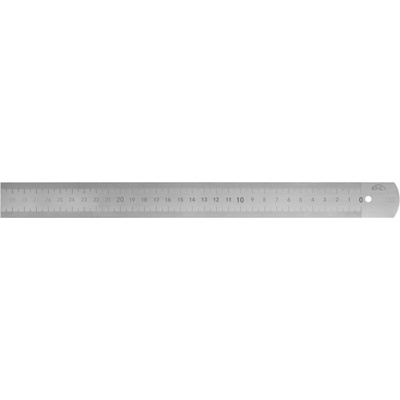 KINEX Měřítko ocelové tenké 1000x30x1mm stupnice zprava doleva 1023-05-100p
