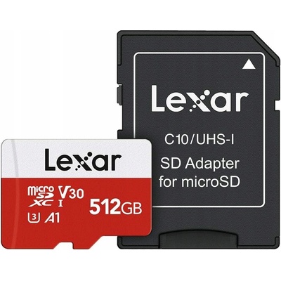 Lexar microSDXC Class 10 512 GB LMSPLAY512G-BNNNG