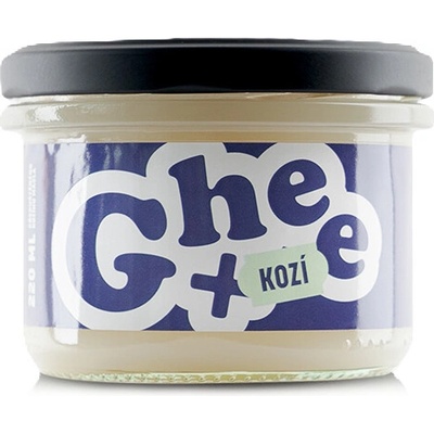 České ghíčko Ghee+ prepustené maslo kozie 220 ml