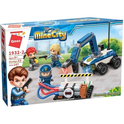 Qman Конструктор, Qman, Екип сапьори, 107 части (Q1932-2)