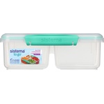 Holmes Products (Europe) Limited Кутия за обяд Sistema To Go Quad Split 1.7 л, цвят мента