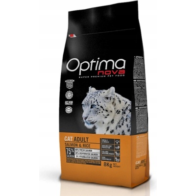 Optima Nova Cat Adult salmon & rice 8 kg