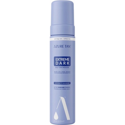 Azure Tan samoopalovací pěna Extreme Dark 200 ml