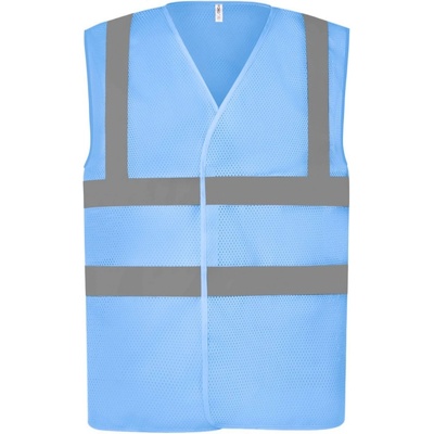 Yoko vesta HVW120 Hi Vis síťovaná výstražná Modrá nebesky