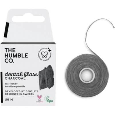 Humble Floss Charcoal zubní nit 50 m