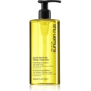 shu uemura Deep Cleanser Pure Serenity дълбоко почистващ шампоан за мазна коса и мазен скалп 400ml