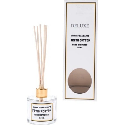 Deluxe vonný difuzér Čerstvá bavlna 50 ml
