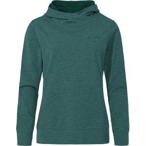 VAUDE Дамски суичър Vaude Women's Tuenno Pullover Hoodie - Dark Fjord Green - размер 40 (EU) (117-0496-4314)