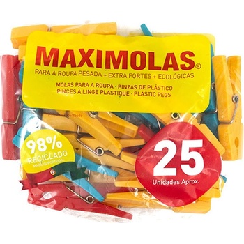 MAXIMOLAS ЩИПКИ ЗА ПРАНЕ 25БР. 75/10ММ (1.90017)