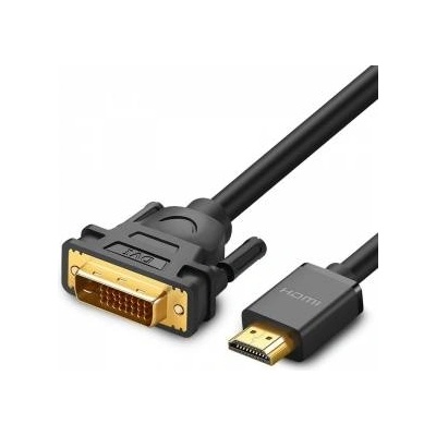 Ugreen HD106 cable cable adapter DVI adapter 24 + 1 pin (male) - HDMI (male) FHD 60 Hz 1.5 m black