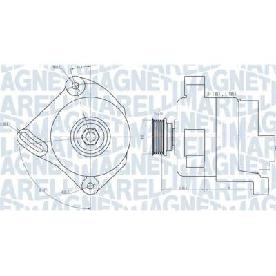 generátor MAGNETI MARELLI 063731886010