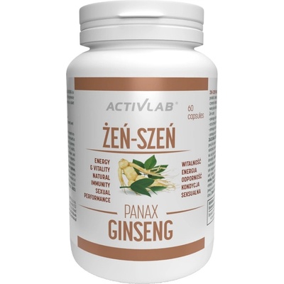 ACTIVLAB Panax Ginseng, 60 Capsules