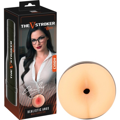 Rebel The V-Stroker Cindy - реалистичен мастурбатор подобие на дупе (телесен цвят)