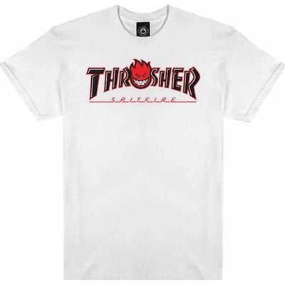 Thrasher X Spitfire Thrash & Burn White