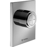 Schell Edition - Бутон за управление на тоалетната, 2 режима на изплакване, хром 028240699 (028240699)