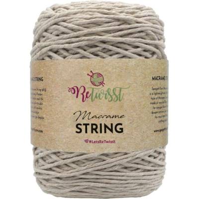 ReTwisst Macrame String 3 mm 08 béžová
