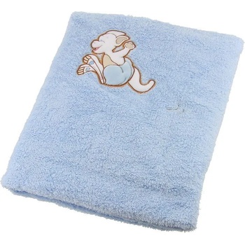 Image 1 of Бебешко одеяло с апликация 100 х 90 см 2360-k-hellblau