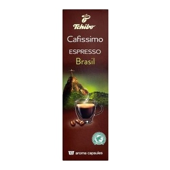 Tchibo Cafissimo Espresso Brasil pražená mletá káva 10 ks