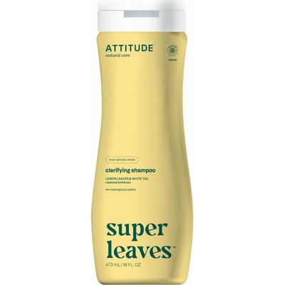 Attitude Super leaves Shampoo rozjasňující pro normální a mastné vlasy 473 ml