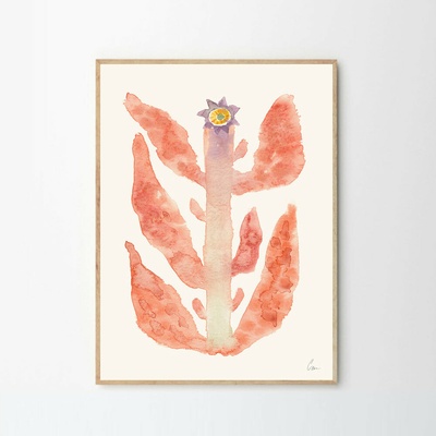 Moikka Plagát Augusti by Clara Schicketanz 40x50 cm