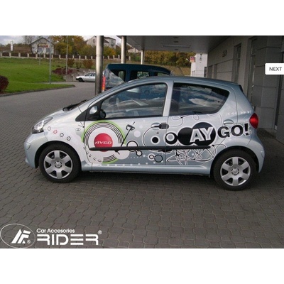 Lišty dverí Toyota Aygo I 2005-2013