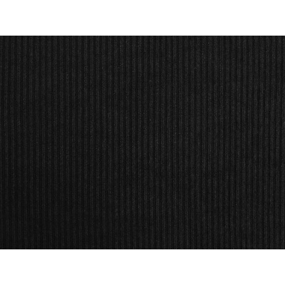 Žebrovaná šatová pletenina / svetrovina Varianta: 6 (347 g/m²) černá, Balení: 1 m